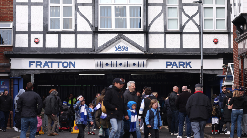 Fratton Park, home of Portsmouth