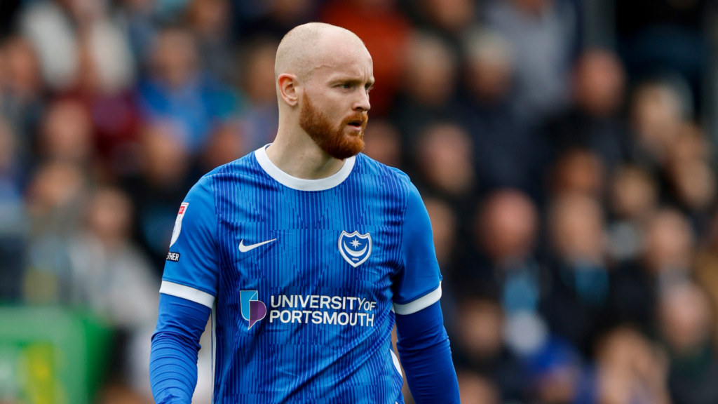 Portsmouth defender Connor Ogilvie