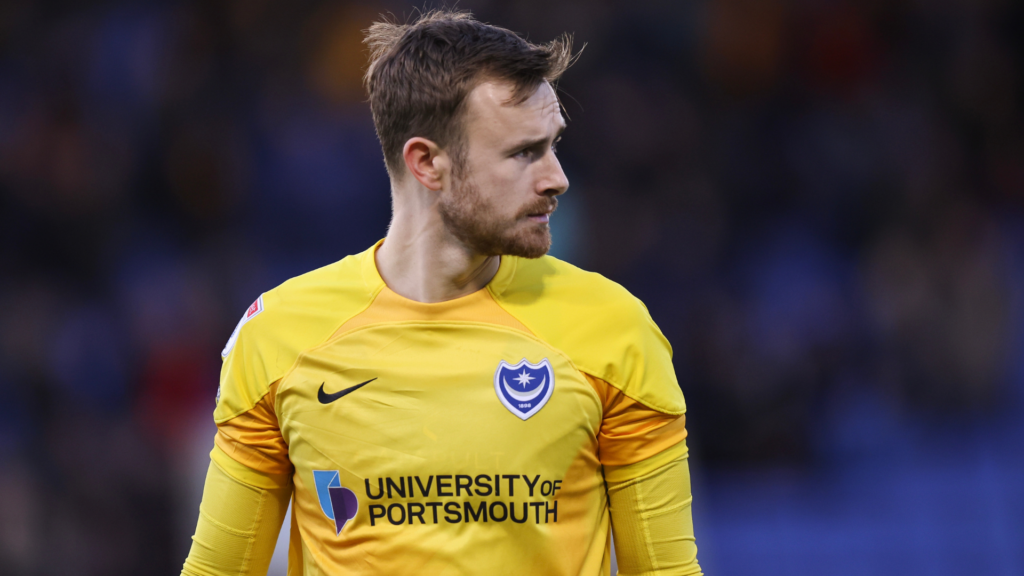 Portsmouth goalkeeper Will Norris