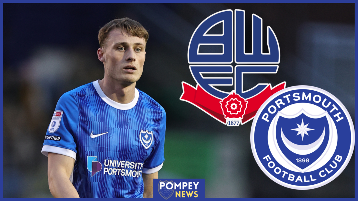 Owen Moxon, Portsmouth badge, Bolton Wanderers badge