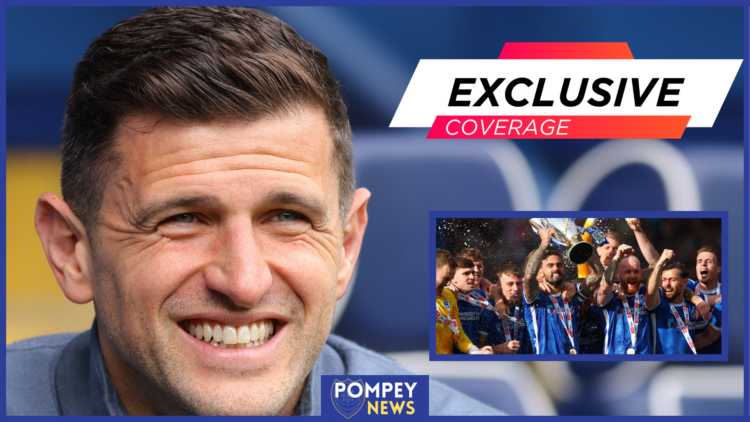John Mousinho, Portsmouth title celebrations