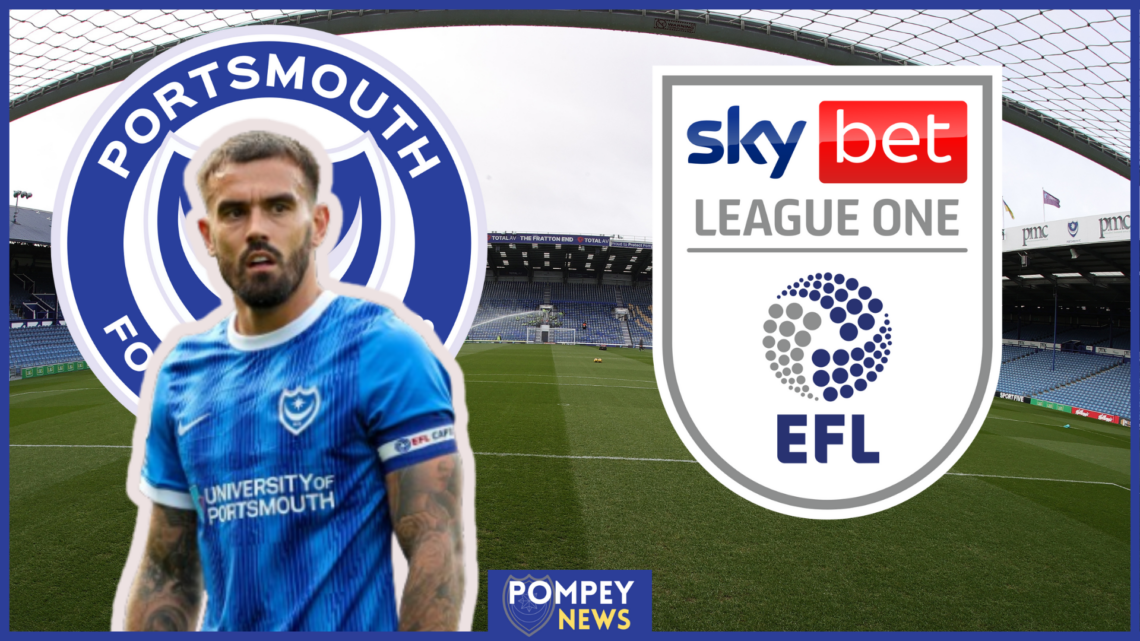 Marlon Pack, Portsmouth badge, League One logo