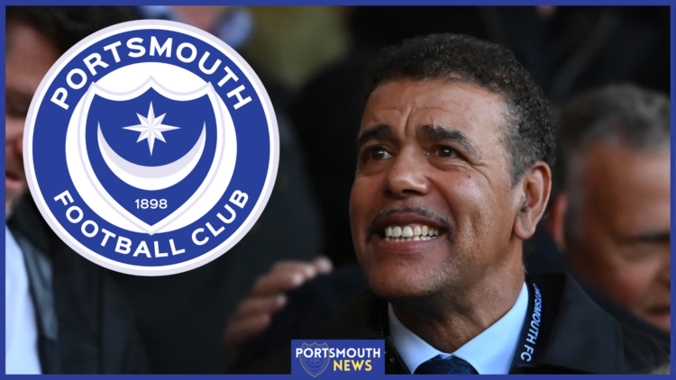 Portsmouth badge, Chris Kamara