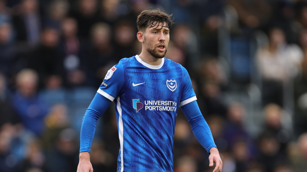 Portsmouth player Callum Lang