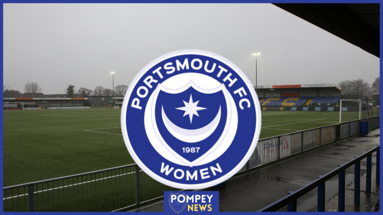 Portsmouth Women badge, Westleigh Park