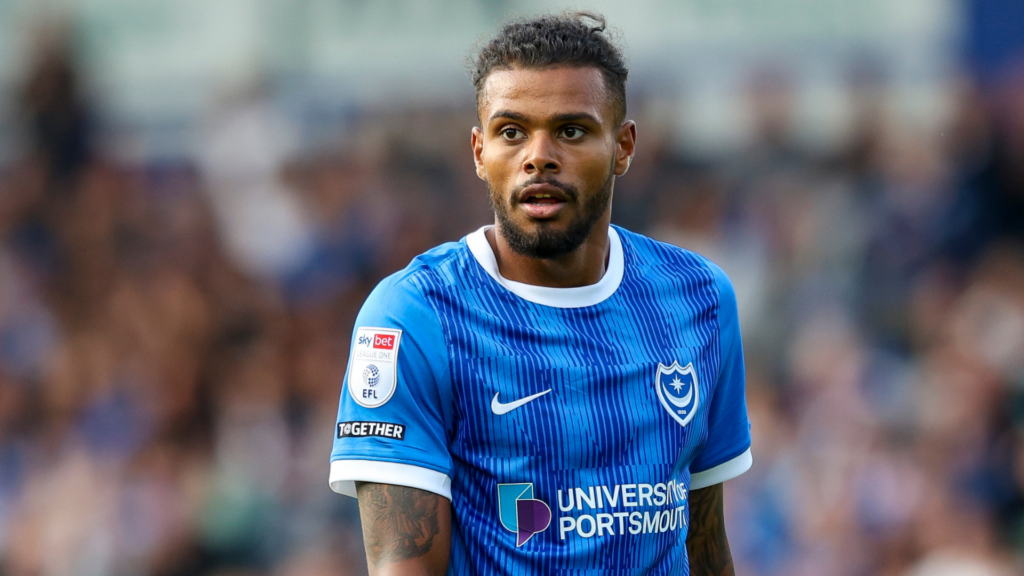 Portsmouth midfielder Tino Anjorin