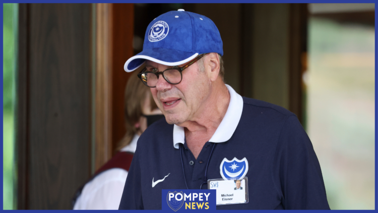 Portsmouth owner Michael Eisner