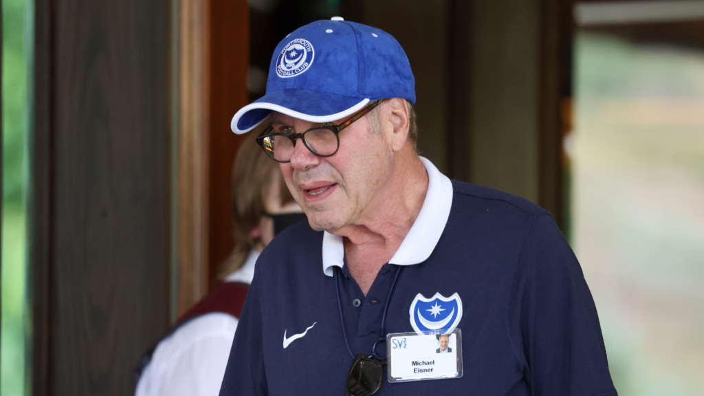Portsmouth owner Michael Eisner