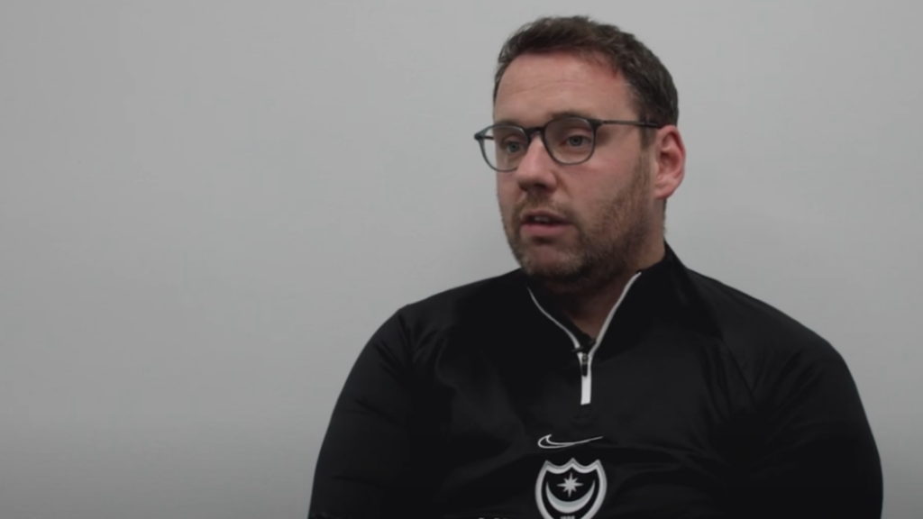 Portsmouth sporting director Rich Hughes