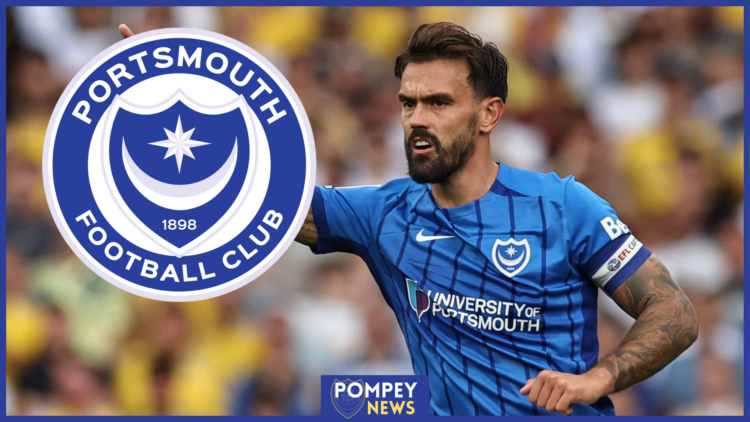 Portsmouth badge, Marlon Pack