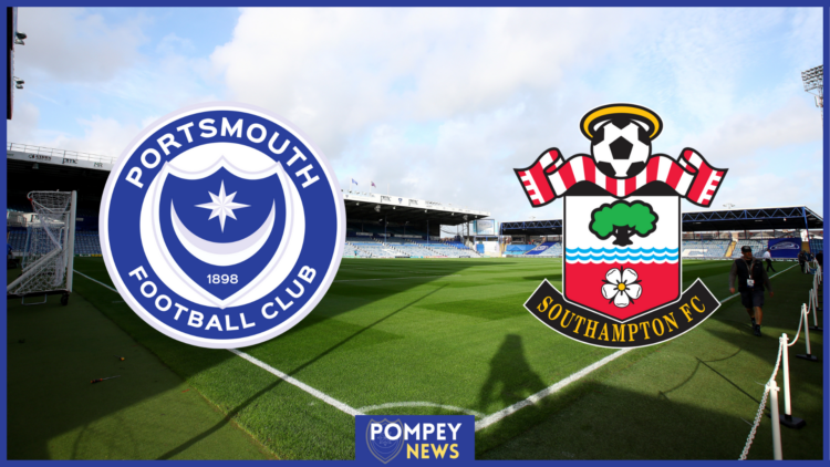 Portsmouth and Southampton badges, Fratton Park