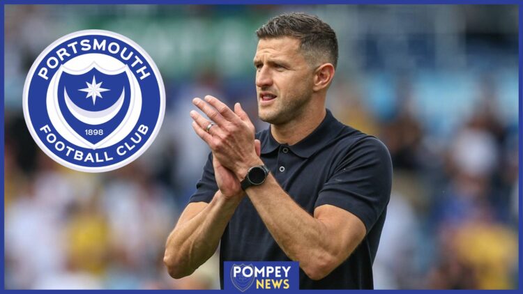 Portsmouth badge, John Mousinho