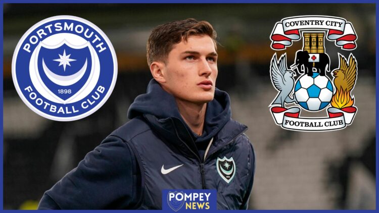 Portsmouth badge, Coventry City badge, Freddie Potts