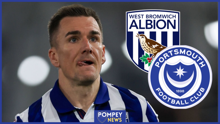 Portsmouth West Brom Jed Wallace