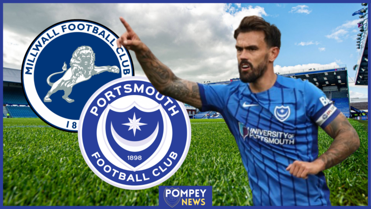 Marlon Pack Portsmouth Millwall badges