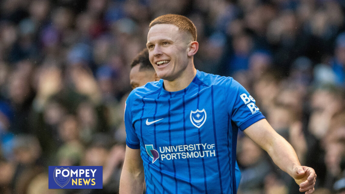 Colby Bishop plays up front for Portsmouth.