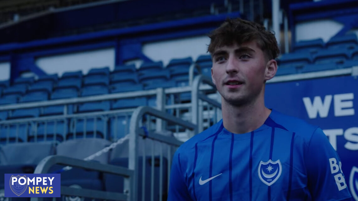 Hayden Matthews joined Portsmouth in January 2025.