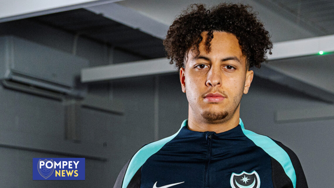 Kaide Gordon joined Portsmouth in the winter window.