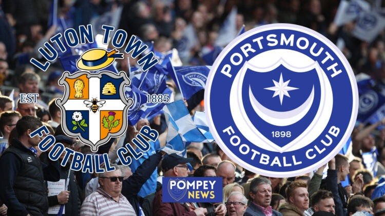 Portsmouth visit Luton Town.