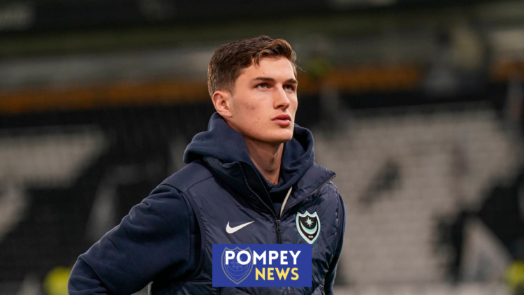 Portsmouth midfielder Freddie Potts.