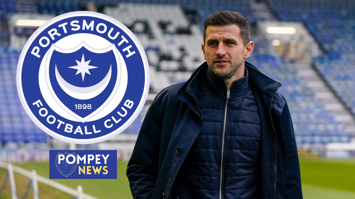 Portsmouth manager John Mousinho
