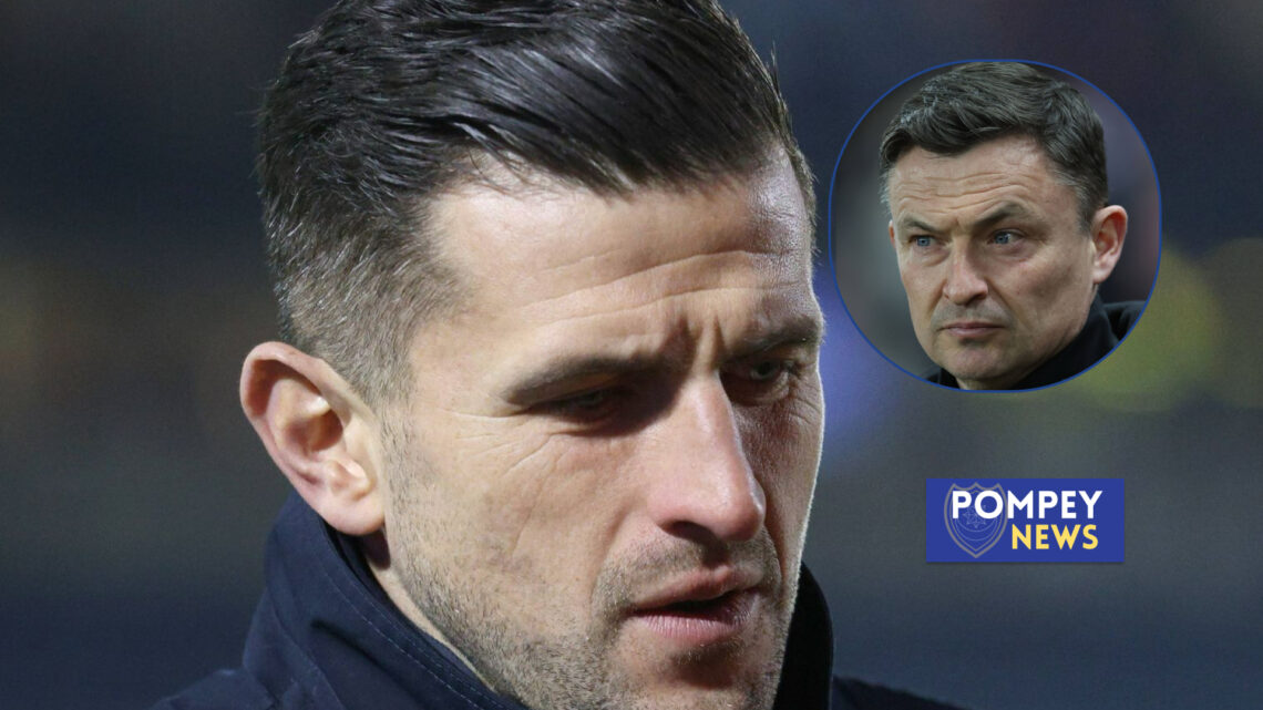 Portsmouth manager John Mousinho