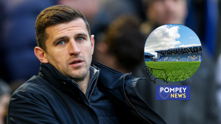 John Mousinho Fratton Park Derby County