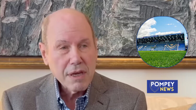 Michael Eisner Fratton Park Portsmouth.