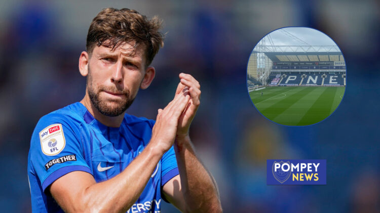 Callum Lang was with the Portsmouth fans at Preston North End.