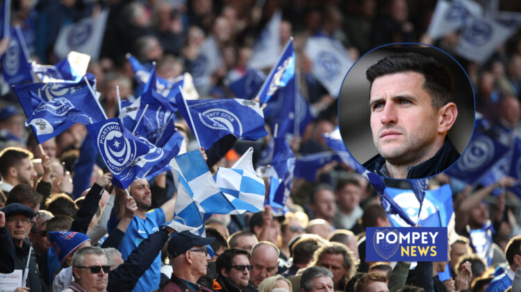 John Mousinho and Portsmouth fans
