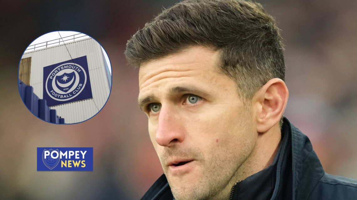 John Mousinho at Portsmouth.