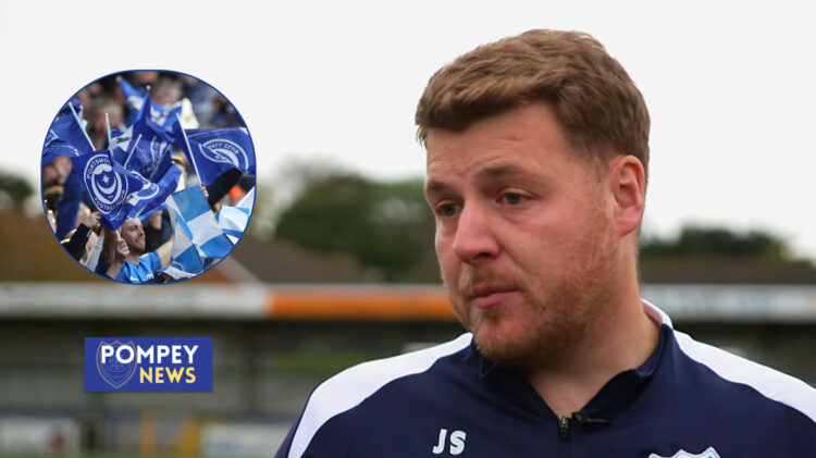 Jay Sadler, Portsmouth Women head coach.