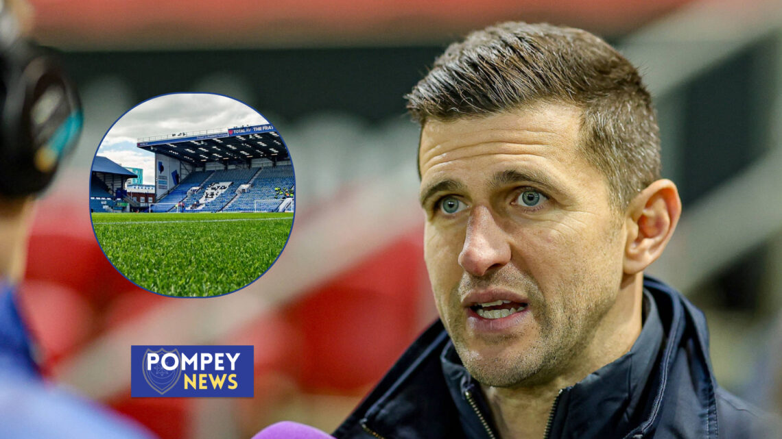 John Mousinho at Portsmouth.