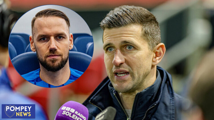 Alexander Milosevic John Mousinho Portsmouth