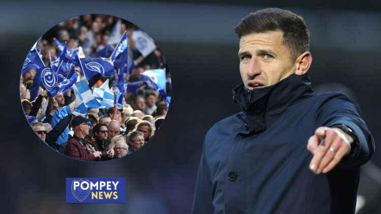 John Mousinho and Portsmouth fans