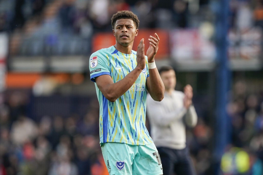 Portsmouth striker Kusini Yengi