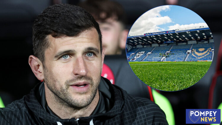 Portsmouth Fratton Park John Mousinho