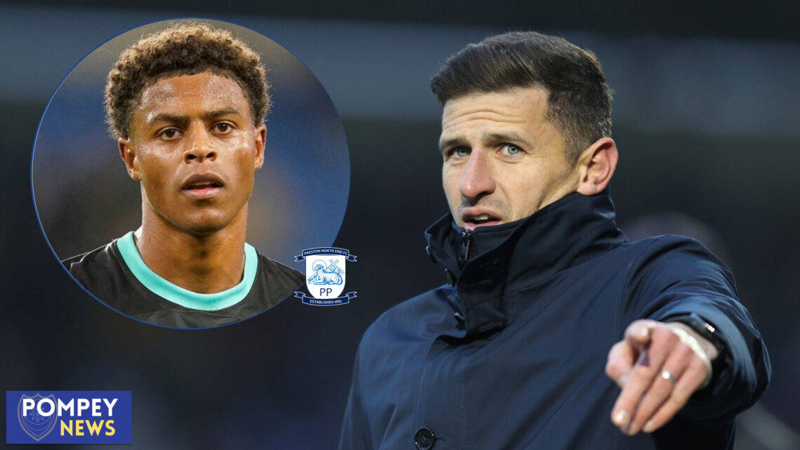 Portsmouth Preston North End Kusini Yengi John Mousinho