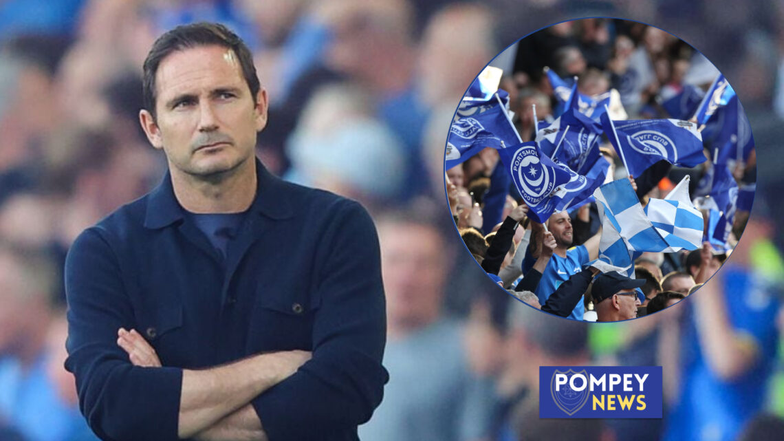 Frank Lampard and Portsmouth fans