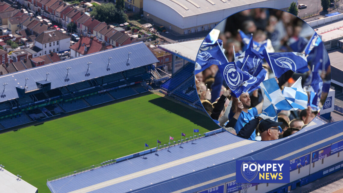 Fratton Park and supporters