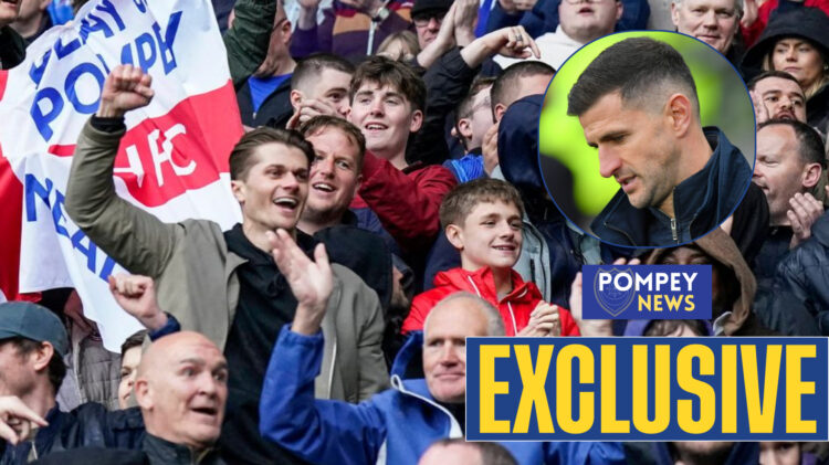 Portsmouth fans John Mousinho