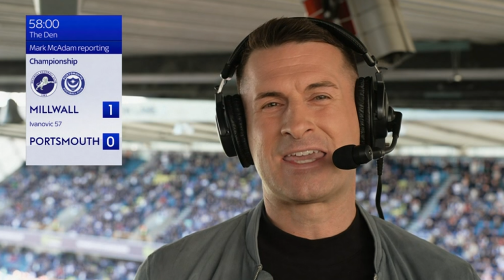 Millwall Portsmouth Sky Sports