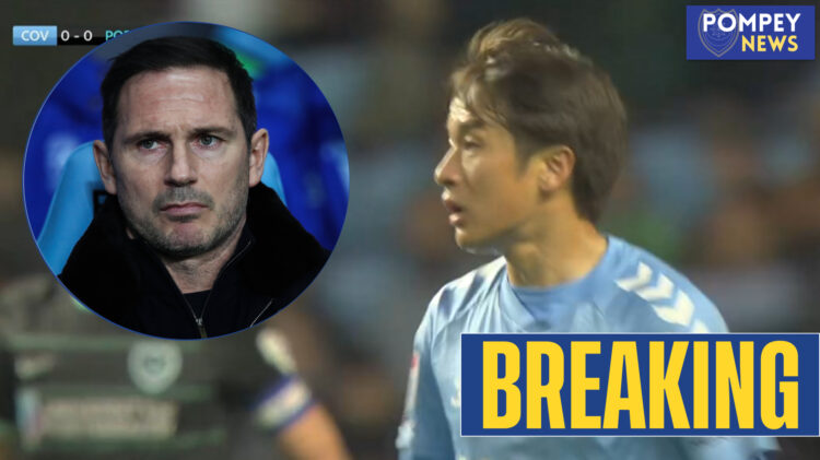 Tatsuhiro Sakamoto thought he should've had a penalty in Coventry v Portsmouth.