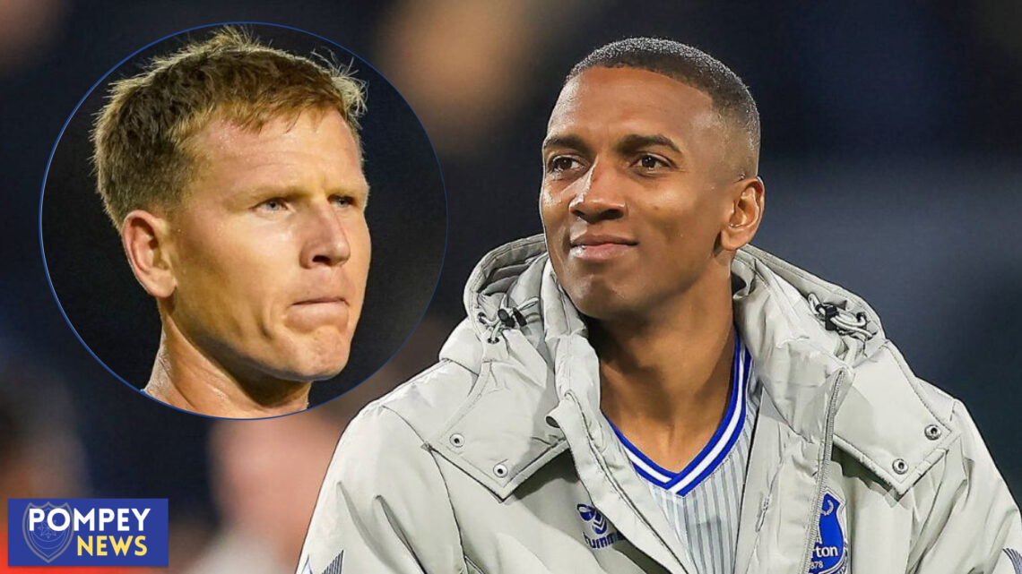 Portsmouth star Matt Ritchie and Everton ace Ashley Young