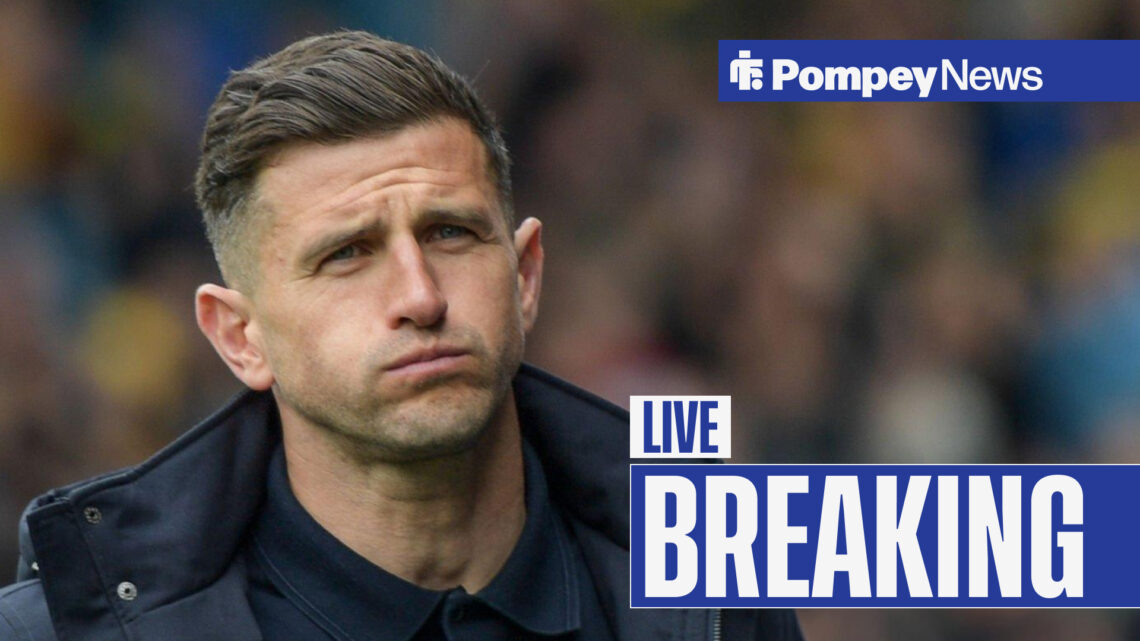 Portsmouth manager John Mousinho
