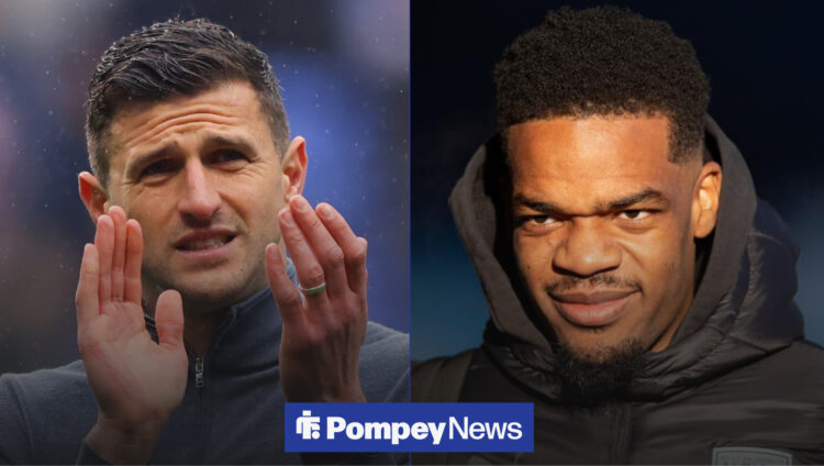 Portsmouth manager John Mousinho, Grady Diangana