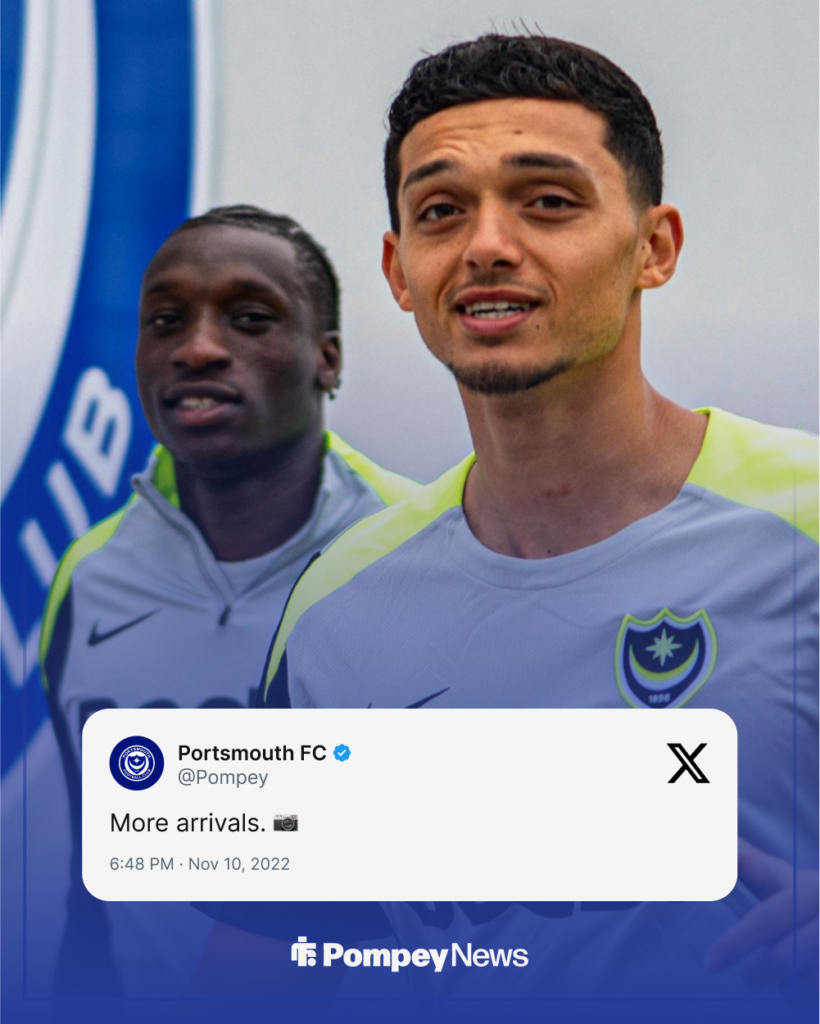 Portsmouth Abdoulaye Kamara Twitter