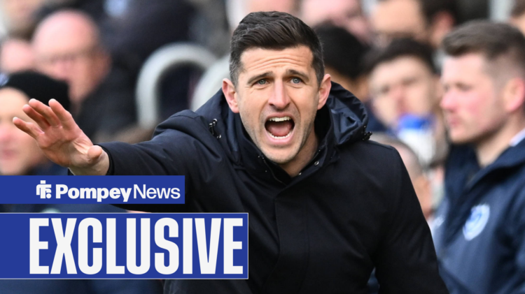 Portsmouth manager John Mousinho