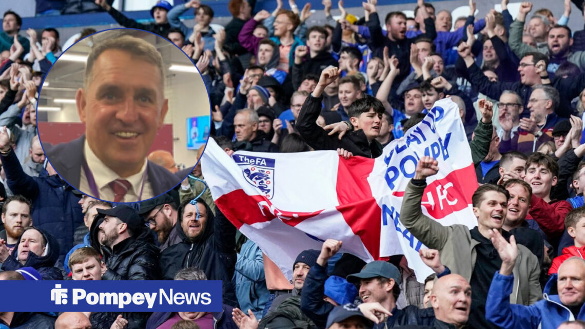 Portsmouth fans Martin allen
