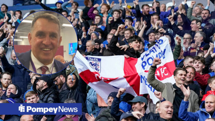 Portsmouth fans Martin allen